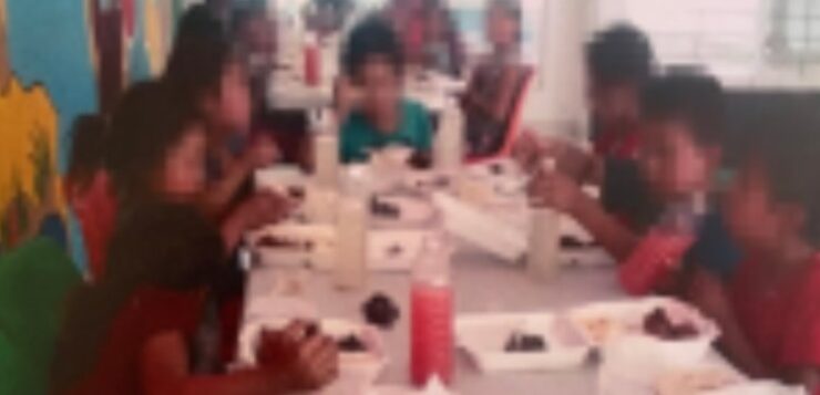 Entre los 23 niños rescatados de la trata en Chiapas, tres son bebés. Foto: FGE Chiapas.