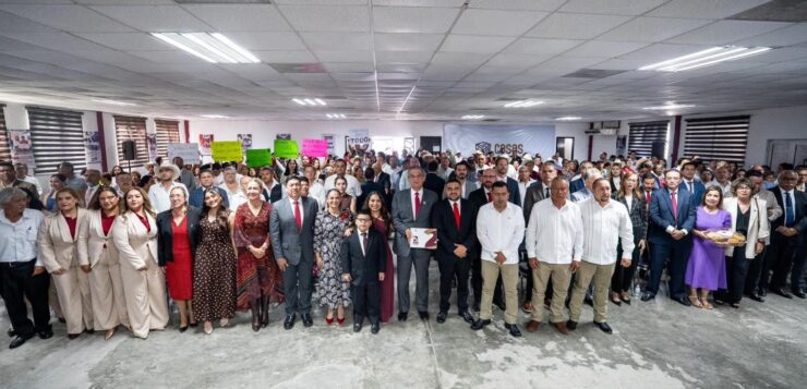  🇲🇽 Beto Hinojosa rinde su Segundo Informe de Gobierno en Casas con la presencia de Américo Villarreal